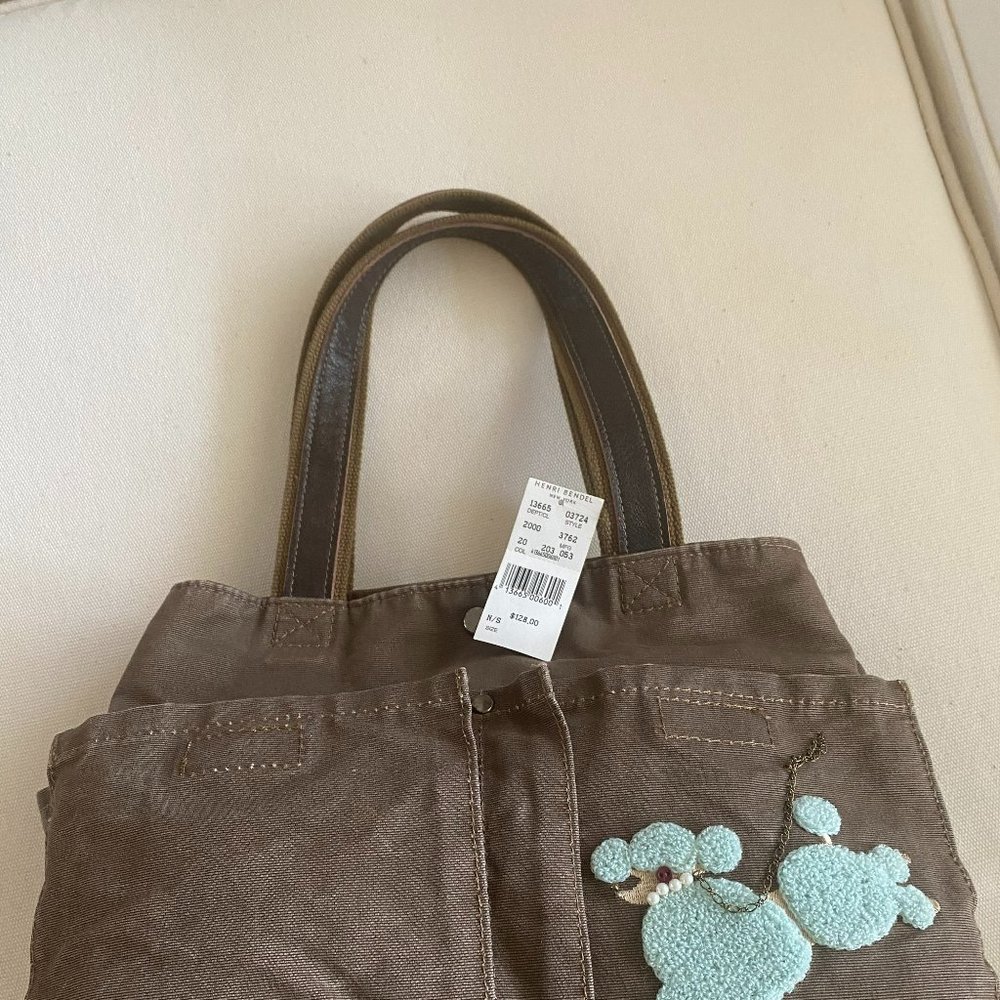 WIZ deux, Brown Tote Bag